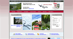 Desktop Screenshot of hawksnestrealtyinc.rehomepro.com